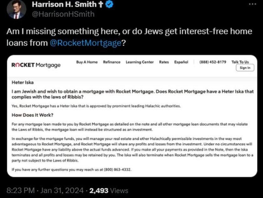 Rocket mortgage jewish loans